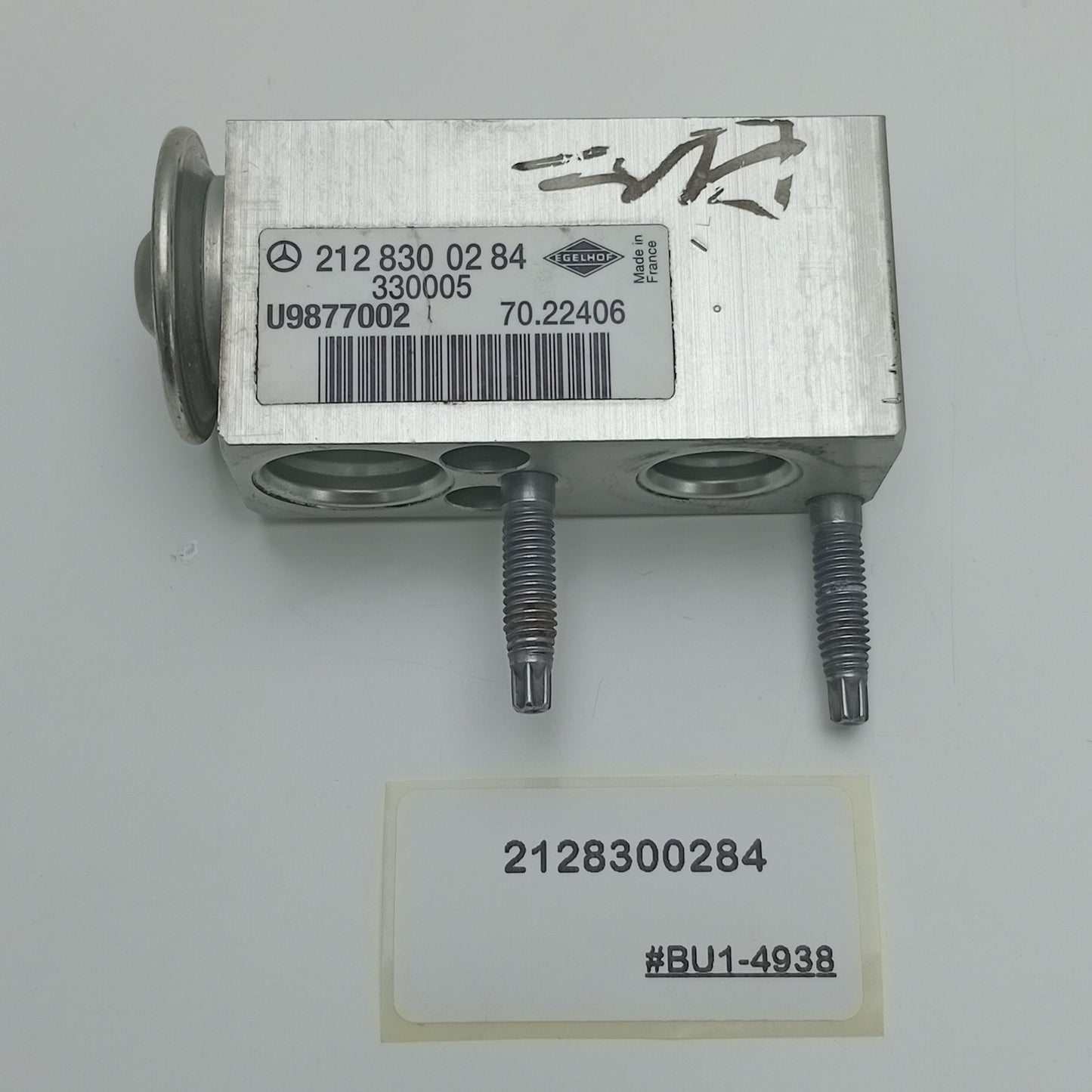 2021 Mercedes-Benz AMG GT AC Expansion Valve 2128300284