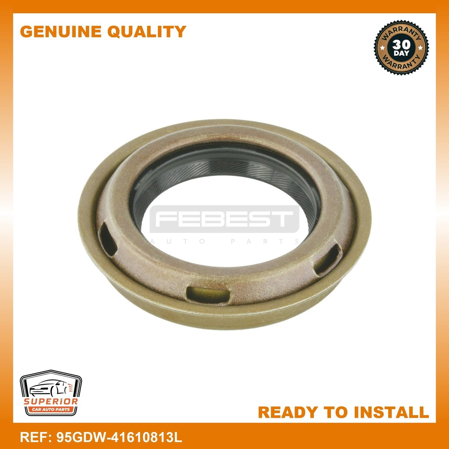 FEBEST 2005-2010 Hyundai Tucson Drive Shaft Oil Seal 95GDW-41610813L