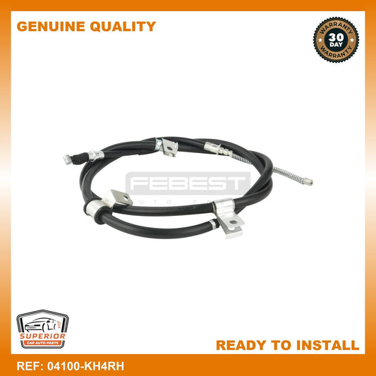 FEBEST MITSUBISHI Parking Brake Cable, Right 04100-KH4RH