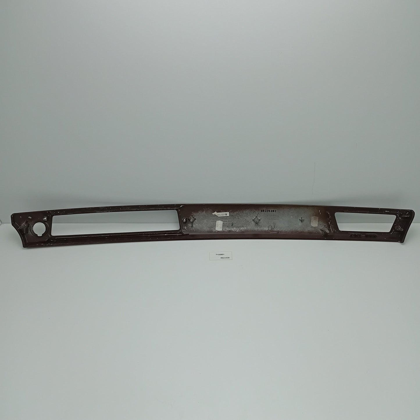 2006-2011 BMW 328i FRONT UPPER CENTER DASH WOOD TRIM PANEL 7132851