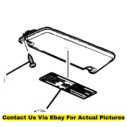 2011 Chevrolet Camaro Sunshade Set Left and Right Used OEM 92236026