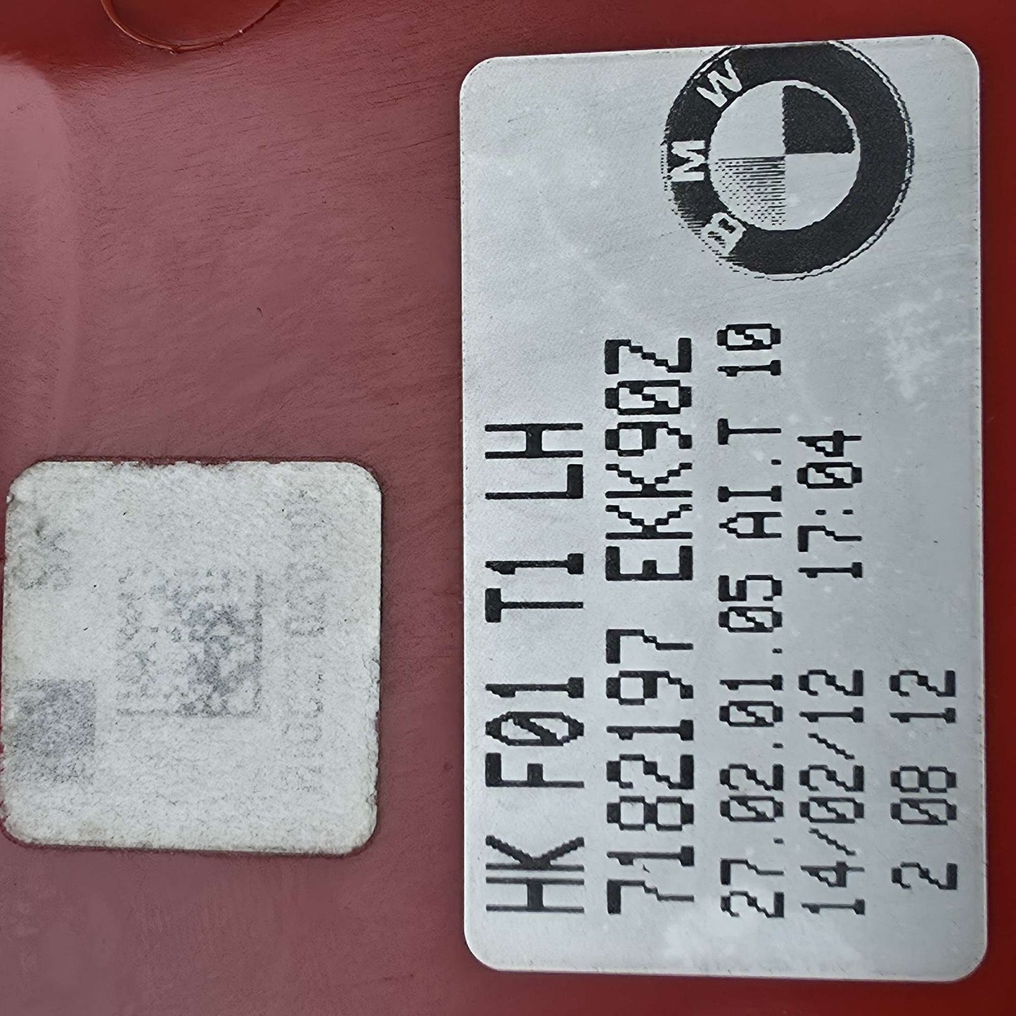2010 BMW 750Li Rear Left Tail Light 7182197
