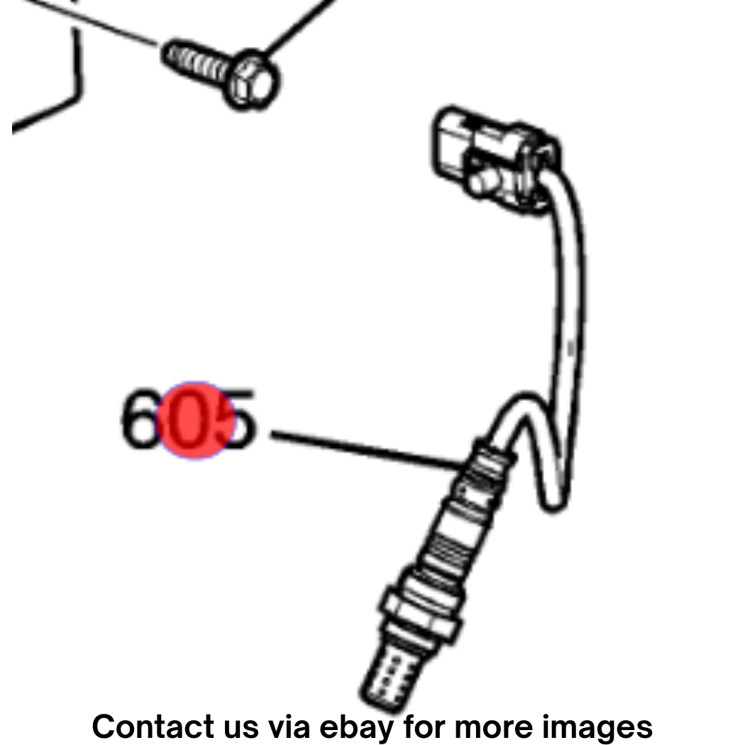 2018 Cadillac CTS Heated Oxygen Sensor Used OEM 12652845