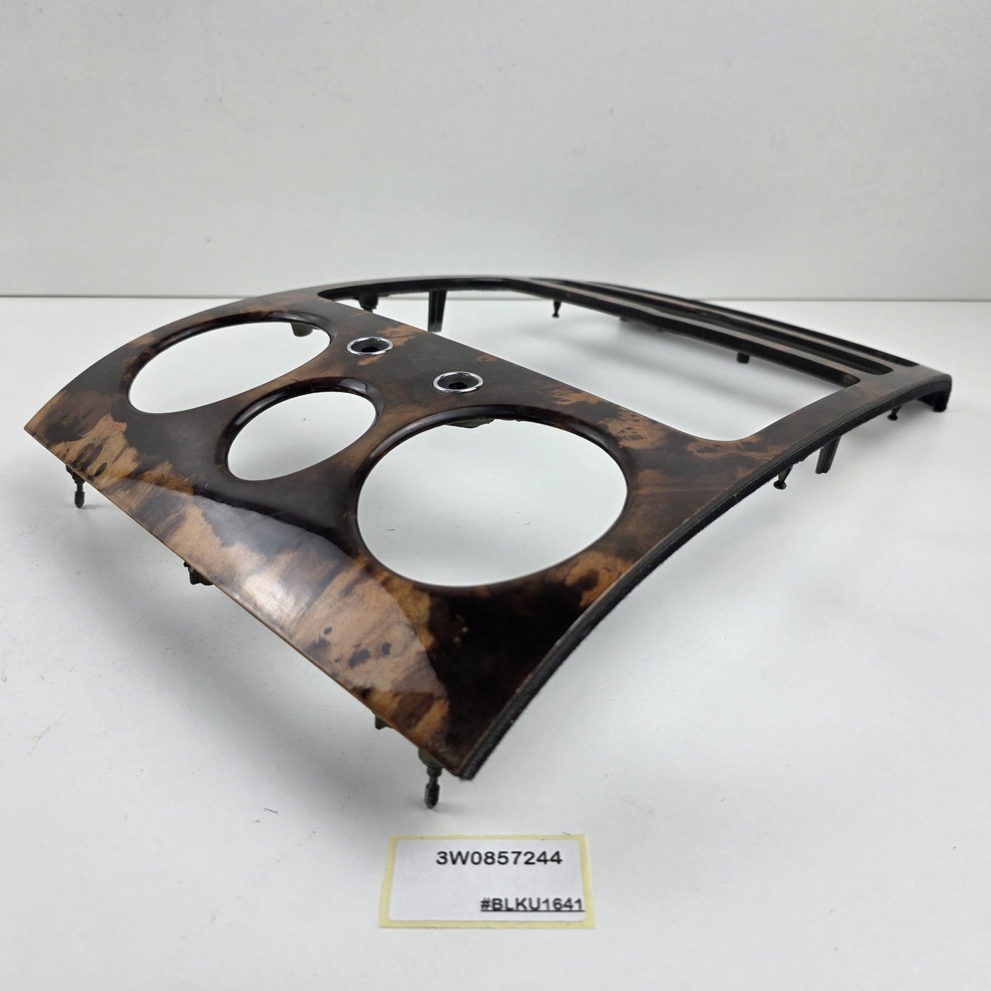 2004-2011 Bentley Continental Flying Spur Center Dash Wood Trim Panel 3W0857244