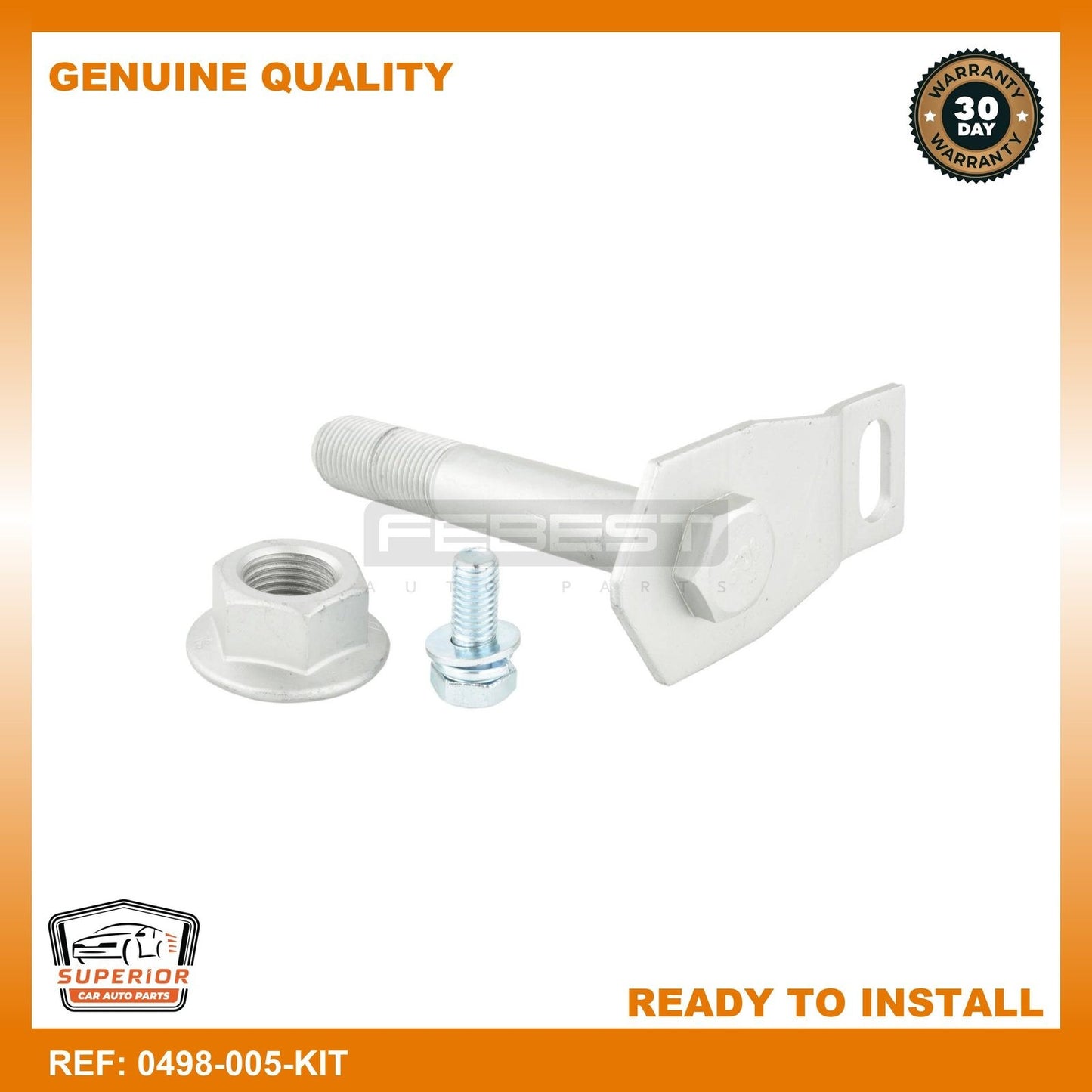 FEBEST 97-07 Mitsubishi Montero Sport Suspension Arm Bolt Kit 0498-005-KIT