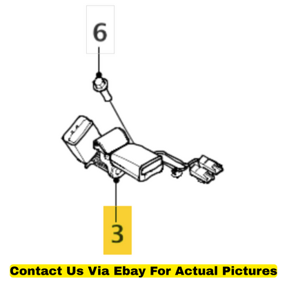 2018 Jaguar F-Pace Rear Seatbelt Buckle Used OEM T4A11104PVJ