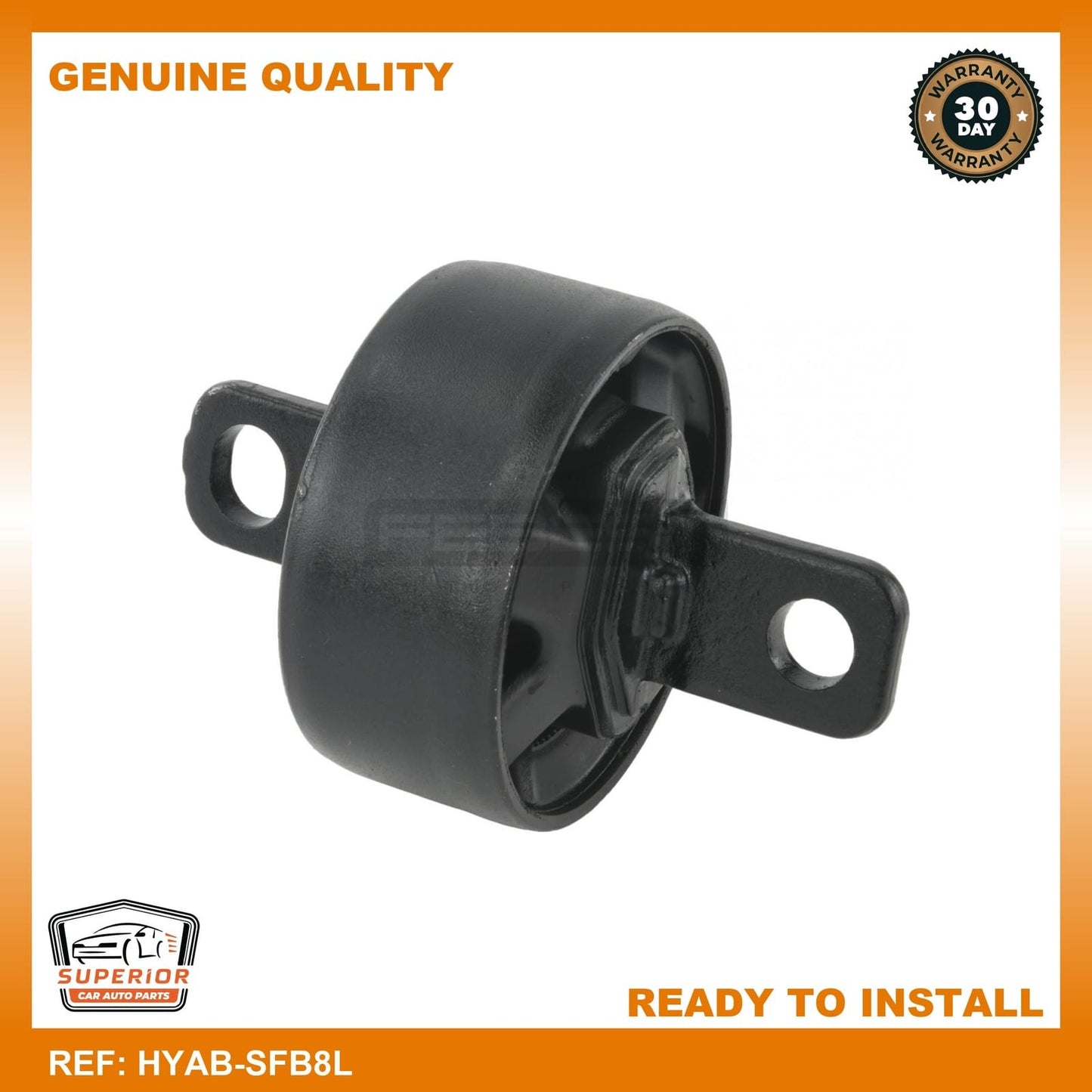 FEBEST 2012-2017 Hyundai Santa Fe Bushing Left Rear Trailing Arm HYAB-SFB8L