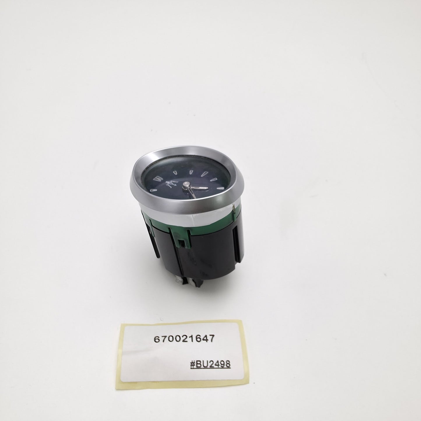 2014-2019 Maserati Ghibli ANALOGIC CLOCK SATIN CHROME 670021647