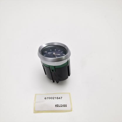2014-2019 Maserati Ghibli ANALOGIC CLOCK SATIN CHROME 670021647