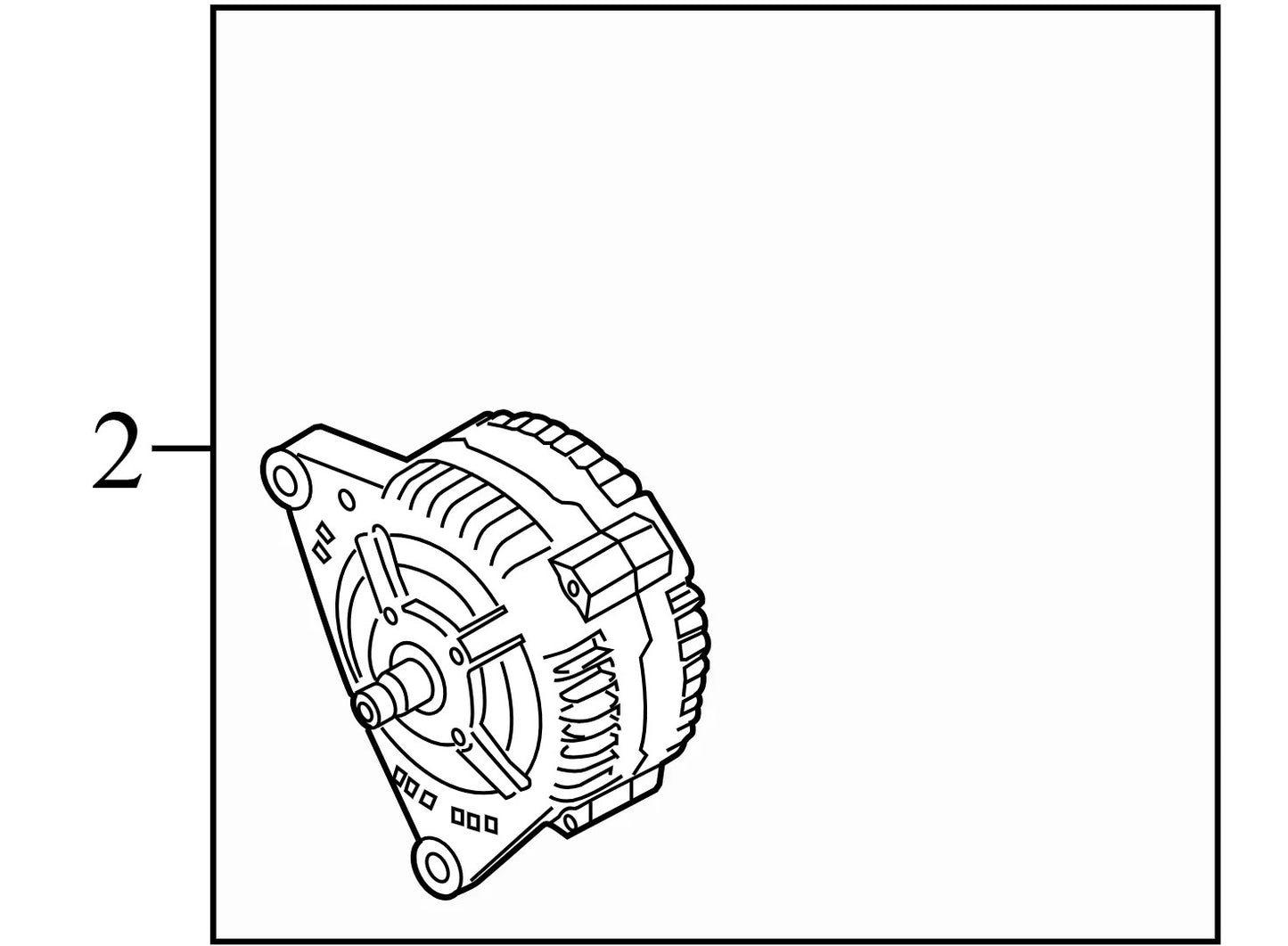 2010 Audi A4 Alternator Used OEM 06H903016LX