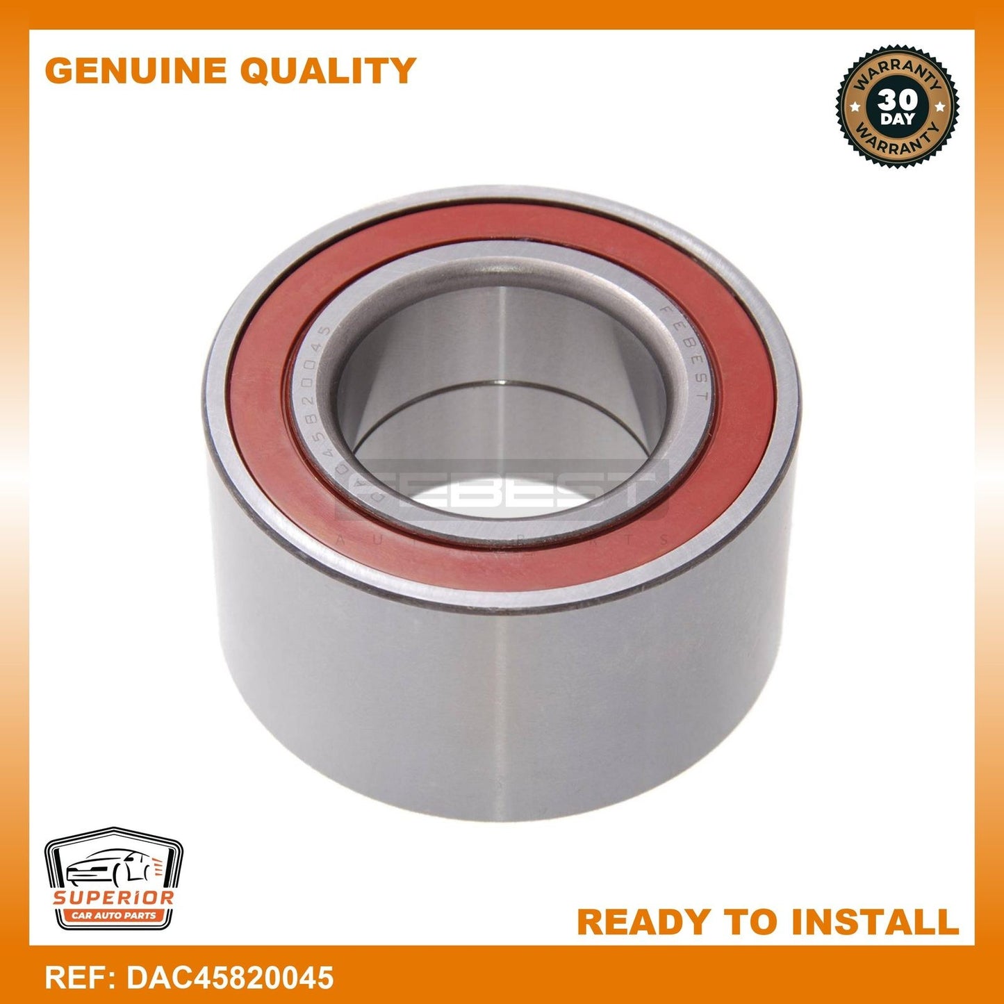 FEBEST 2005 SsangYong Rexton Wheel Bearing DAC45820045
