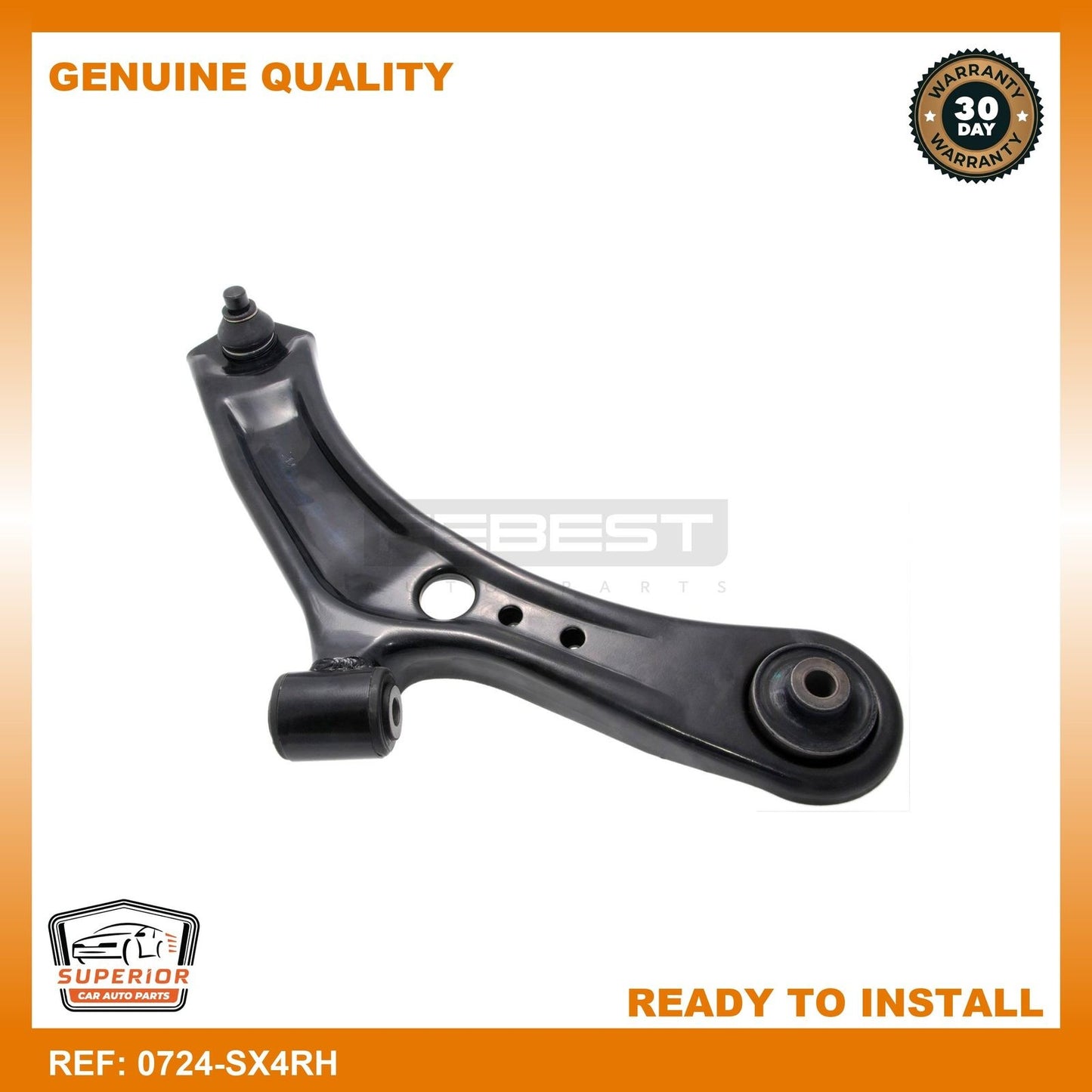 FEBEST 2007-2013 Suzuki SX4 Suspension Control Arm 0724-SX4RH