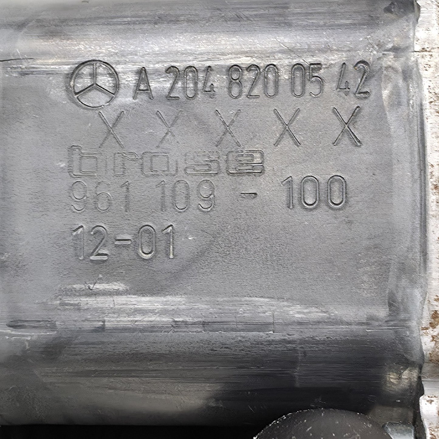 2008-2014 Mercedes-Benz C-Class Rear Left Window Control Motor A2048200542