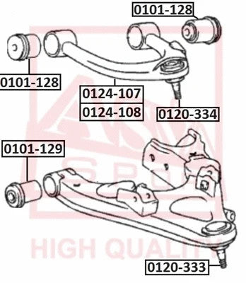 Febest Ball Joint Front Lower Arm 0120-333