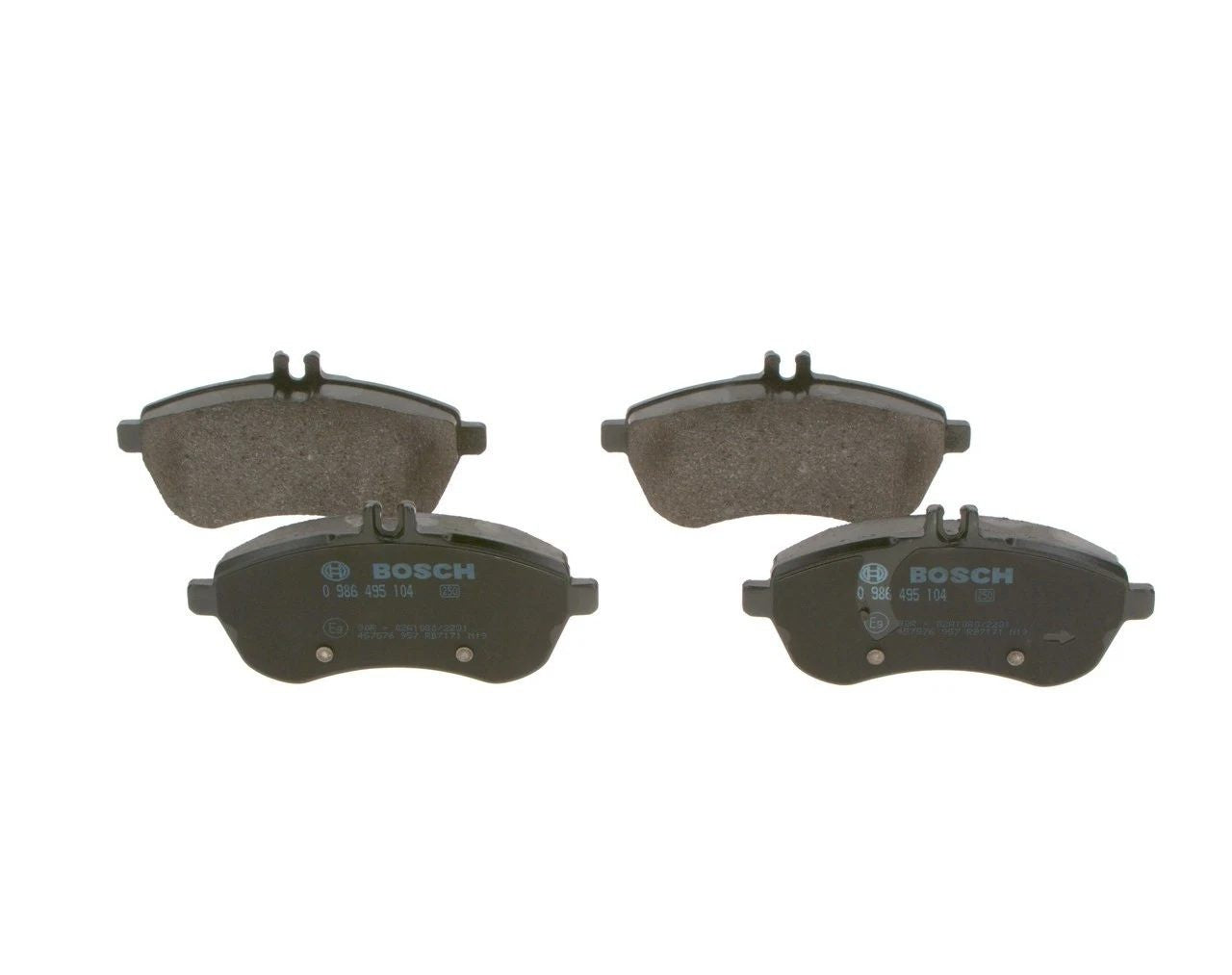 BOSCH Mercedes Brake Pad Set 0986495105