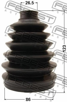 FEBEST SAAB, OPEL, NISSAN, MITSUBISHI, MAZDA, HOLDEN, DODGE, CHEVROLET BOOT OUTE