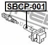 FEBEST 2001-2007 Subaru Forester Ignition Coil Tip SBCP-001