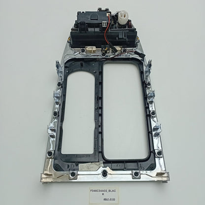 2019 Jaguar XJ CENTER CONSOLE CHROME BEZEL F046C34A02_BLACK