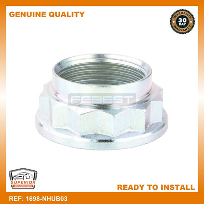 FEBEST Mercedes-Benz Nut, Stub Axle 1698-NHUB03