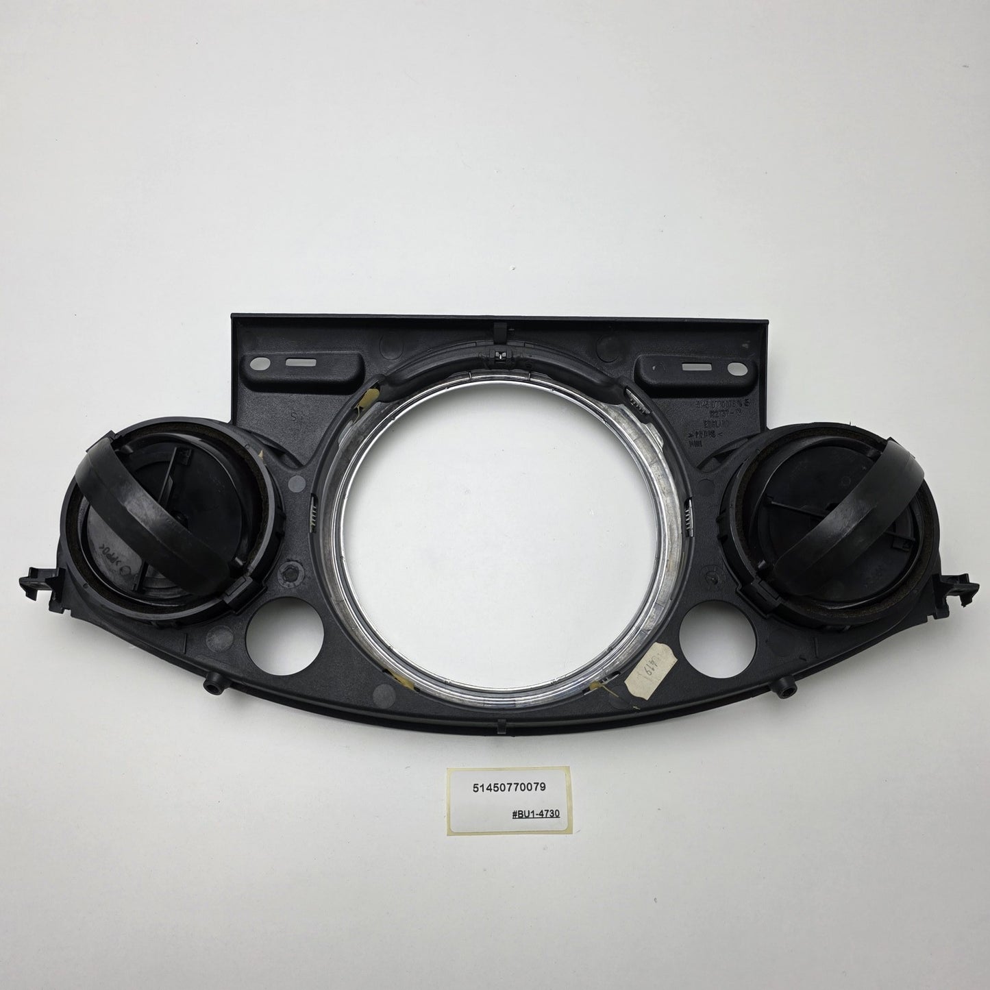 2000-2006 MINI R50 Dash Speedometer Cluster Air Vent Bezel Trim 51450770079
