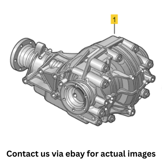 2013 Audi A6 Quattro Rear Differential Carrier Used OEM 0BC500044D