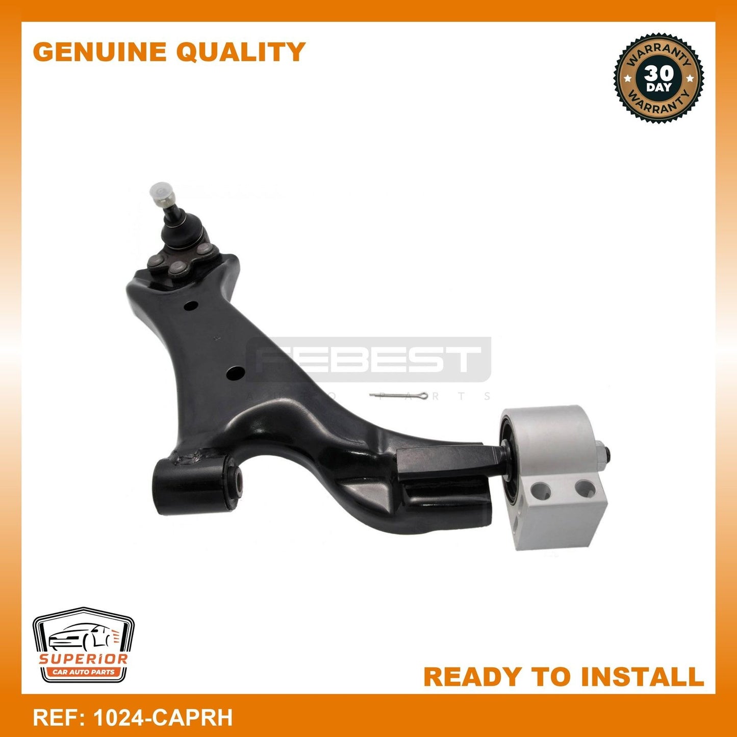Febest 2010 GMC Terrain Right Front Arm 1024-CAPRH