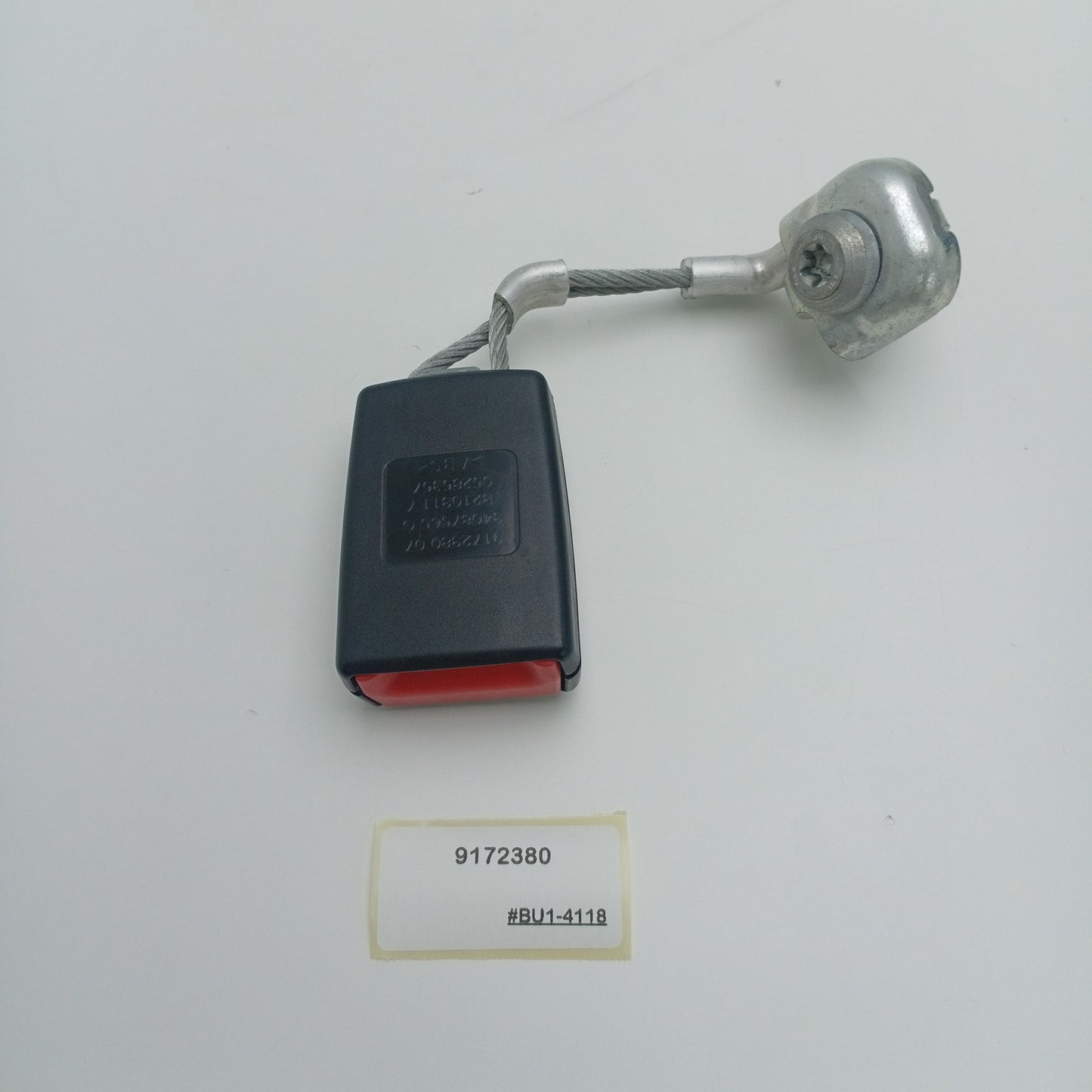 2011-2016 BMW 535I REAR RIGHT SEAT BELT BUCKLE 9172380
