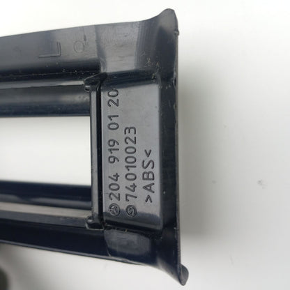 2008-2014 Mercedes-Benz C300 FRONT LEFT SEAT RAIL COVER TRIM 2049190120