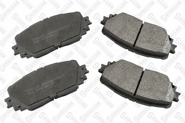 STELLOX TOYOTA Pad Kit, Front Disc Brake - 0446552180