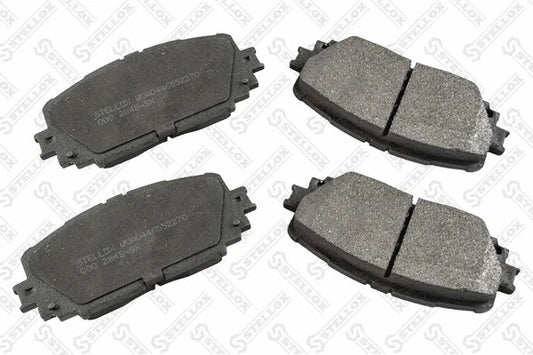 STELLOX TOYOTA Pad Kit, Front Disc Brake - 0446552180