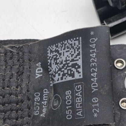 2011-2018 Audi A8 FRONT RIGHT SEATBELT 4H0857706D