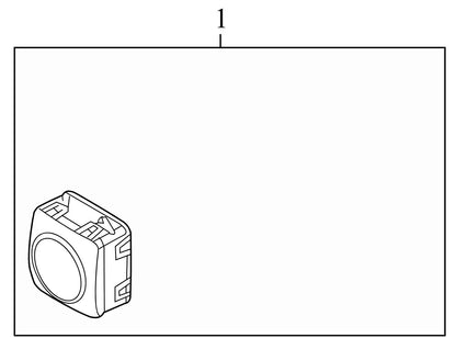 2010 Audi A4 Cruise Control Distance Sensor used OEM 8K0907561