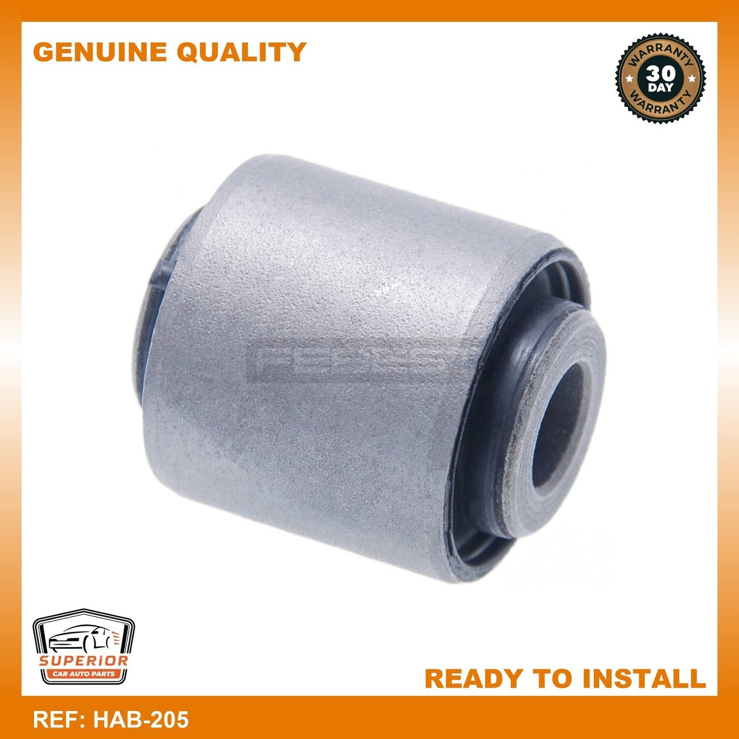 FEBEST 2000-2004 Honda Odyssey Bushing Rear Shock Absorber HAB-205