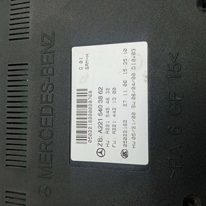 2007-2014 Mercedes-Benz W221 Rear Trunk SAM Module A2215403862
