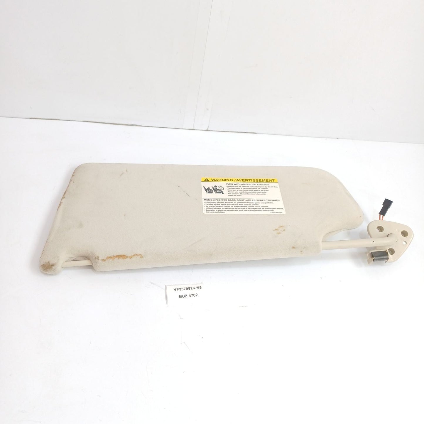 2006-2009 Land Rover Range Rover Sport Sun Visor RH VF3579826765
