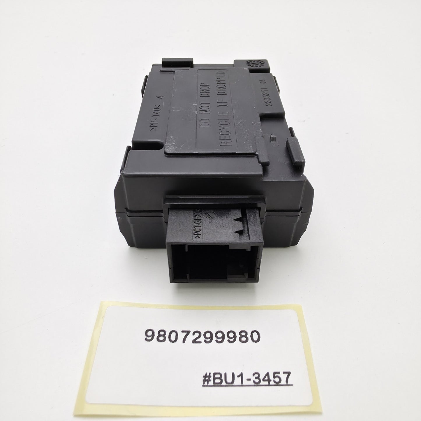 2009 Peugeot 5008 TYRE PRESSURE CONTROL MODULE 9807299980