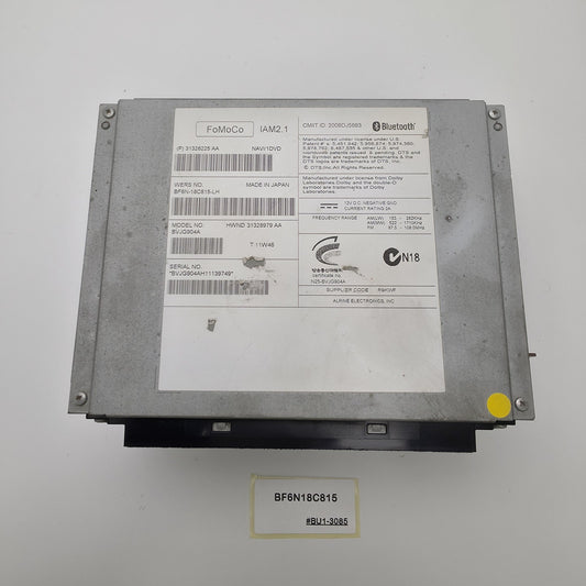 2012-2015 Jaguar XF Radio Gps Cd Mechanism BF6N18C815