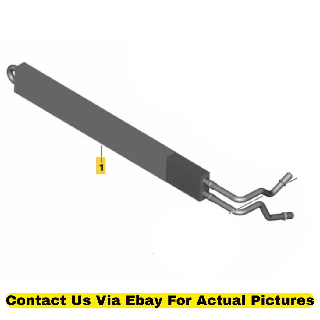 2012 BMW X6 Power Steering Oil Cooler Used OEM 17117606254
