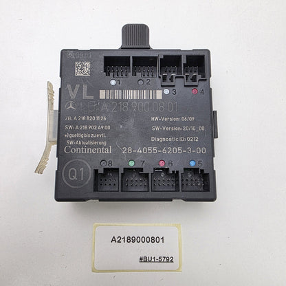 2011-2017 Mercedes-Benz CLS Front Left Door Control Unit A2189000801
