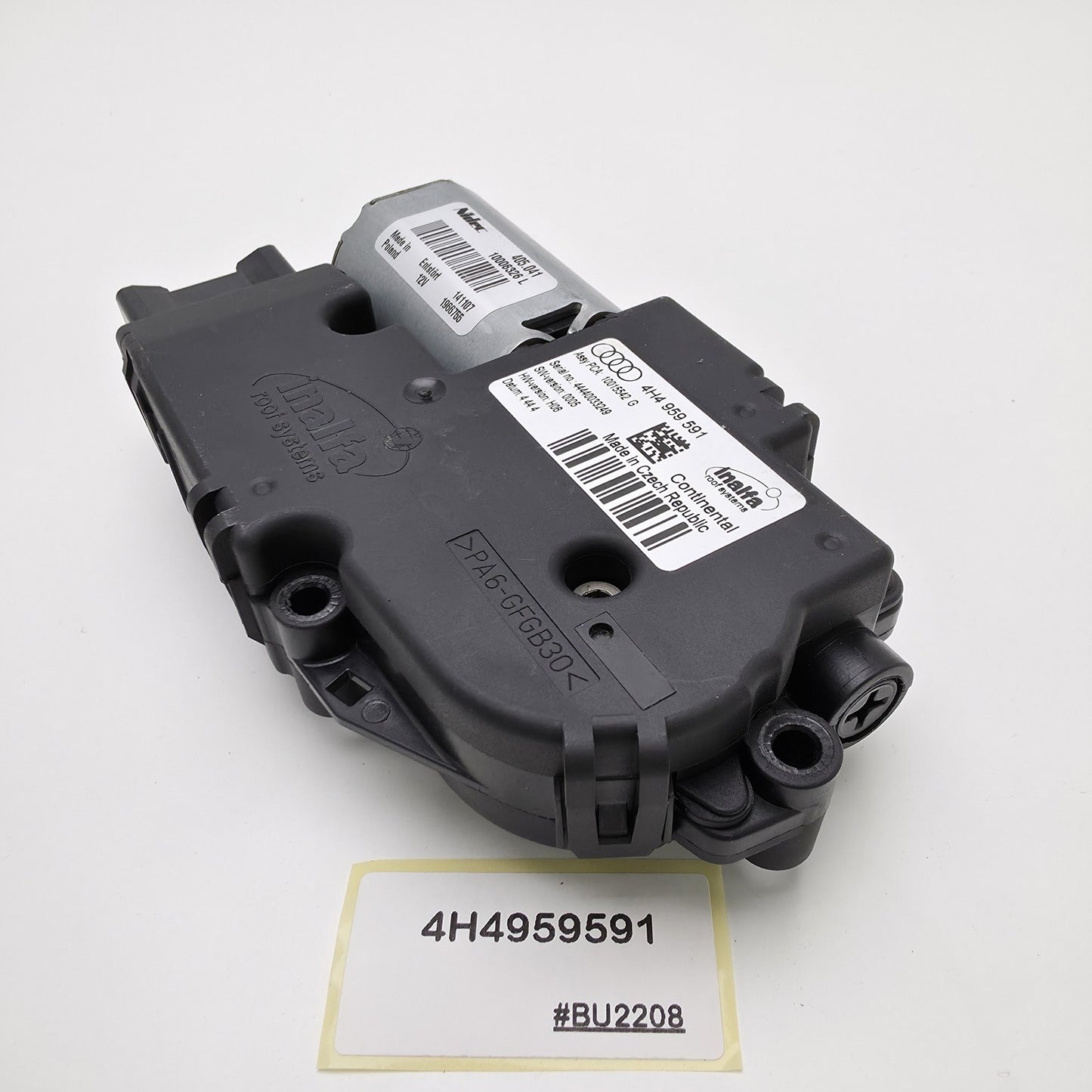 2011-2018 Audi A8L Panoramic Sunroof Motor 4H4959591