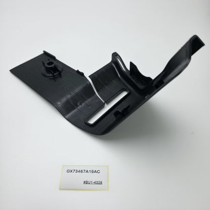 2015-2019 Jaguar XE REAR LEFT SIDE SEAT BELT PLASTIC COVER GX73467A19AC