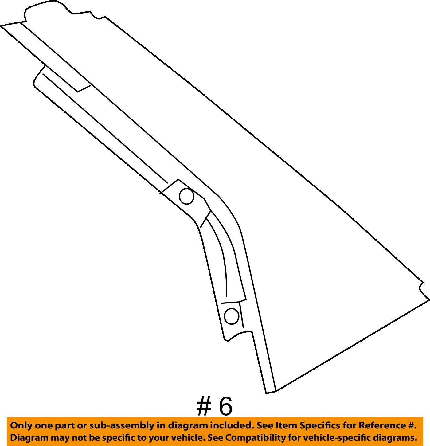 2020-2024 Audi A8 Rear Door Applique 4N48399045FQ