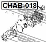 FEBEST 2002-2010 Chevrolet Captiva Sport Rear Differential Bushing CHAB-018