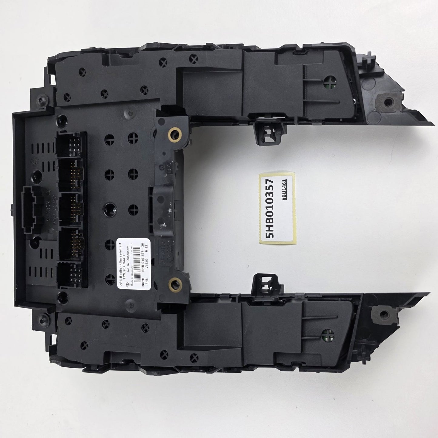 2010-2018 Porsche Cayenne Heater A/C Climate Control Panel 5HB010357