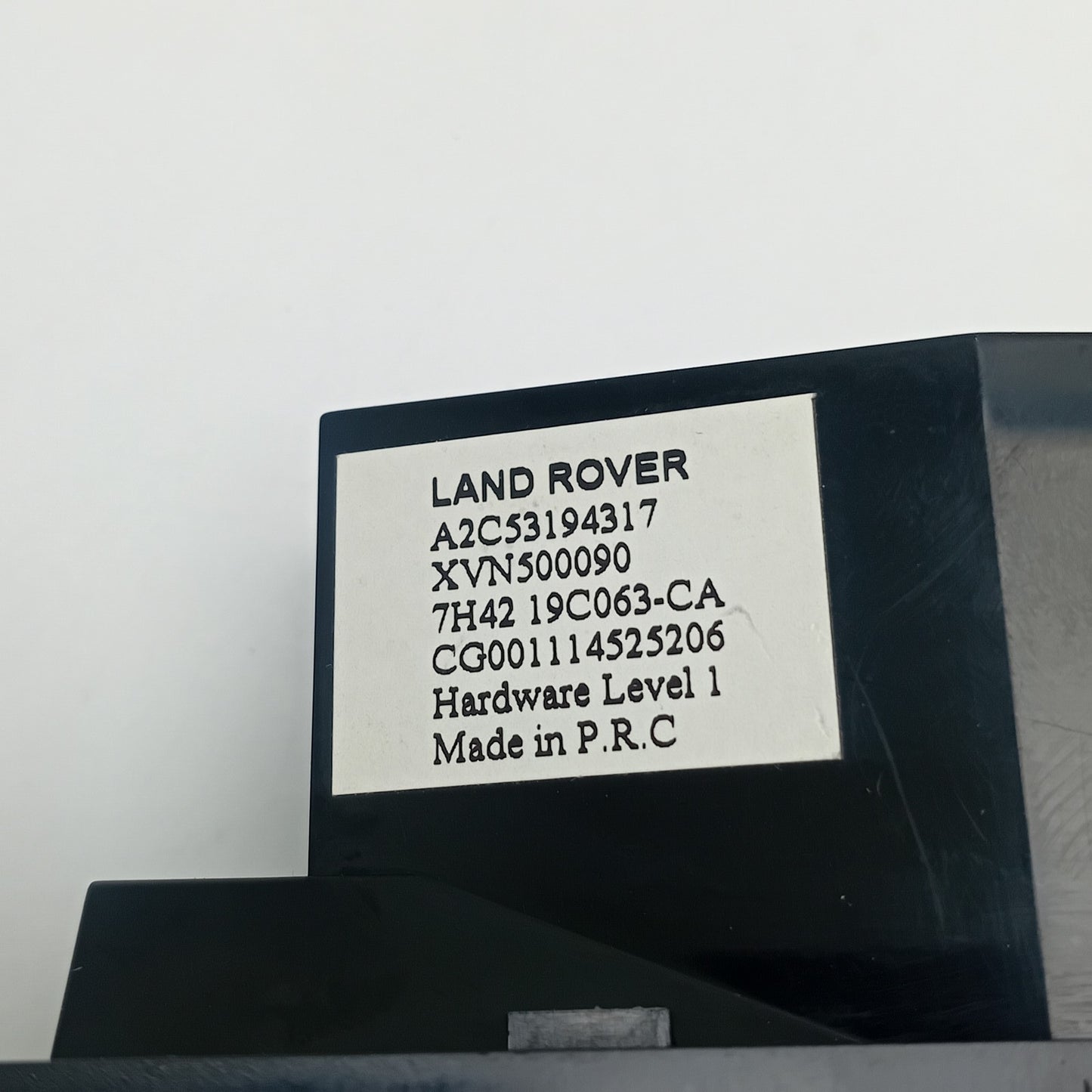 2002-2012 Land Rover Range Rover L322 Rear console panel assembly 7H4219C063CA
