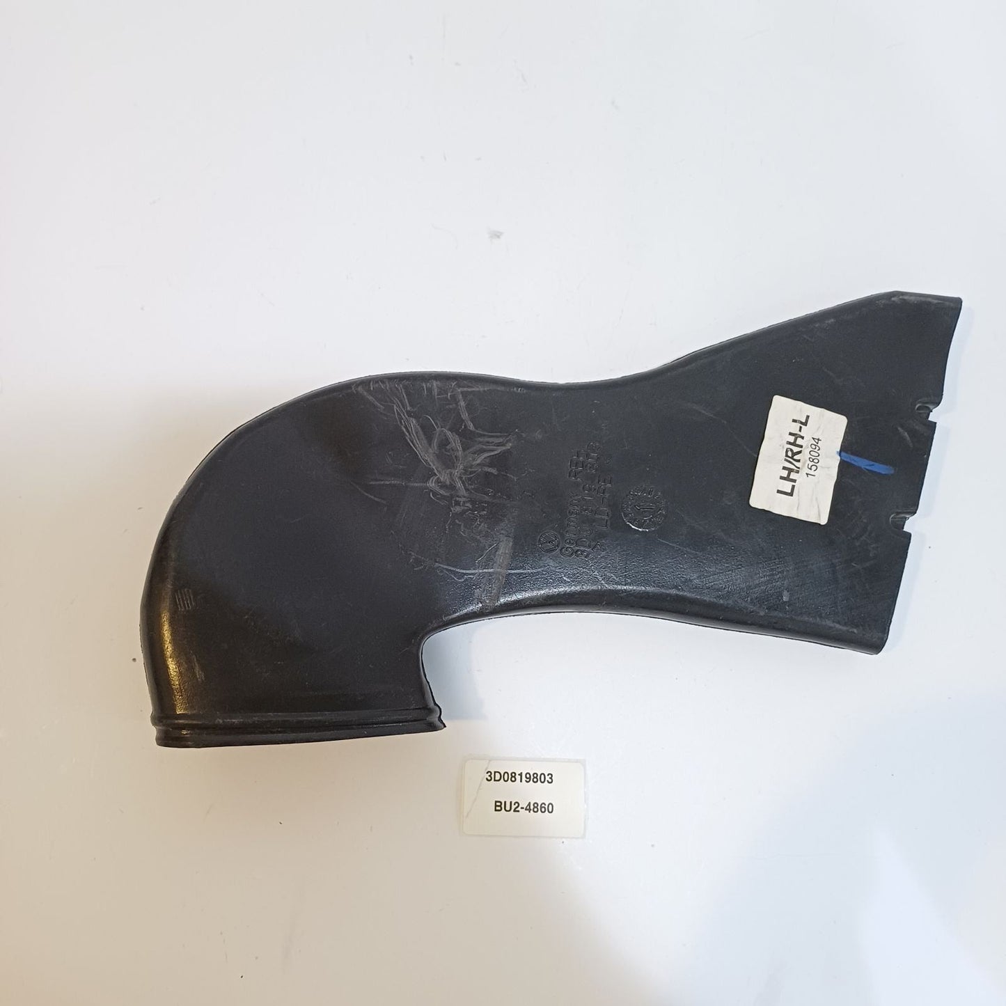 2005 Bentley Continental GT LH Upper Console Air Duct 3D0819803