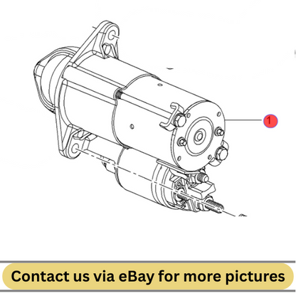 2010 Chevrolet Cruze Starter Motor Assembly Used OEM 55576980
