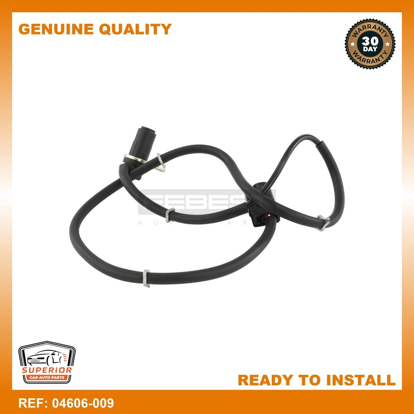 FEBEST 2008-2018 Mitsubishi Montero Abs Sensor Front Left 04606-009