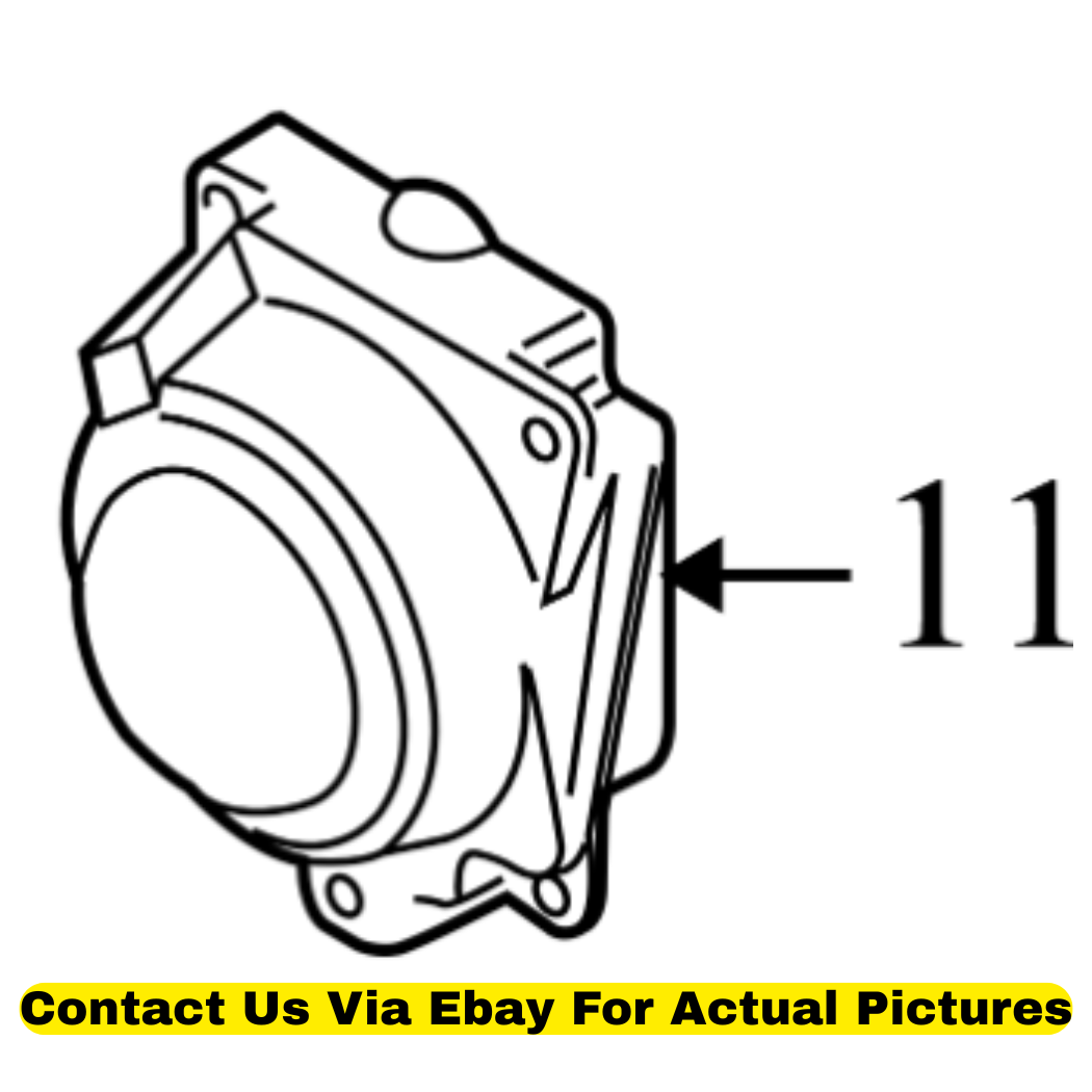 2012 Volkswagen CC Adaptive Cruise Control Distance Sensor Used OEM 3AA907567A