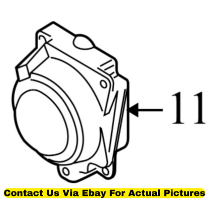2012 Volkswagen CC Adaptive Cruise Control Distance Sensor Used OEM 3AA907567A